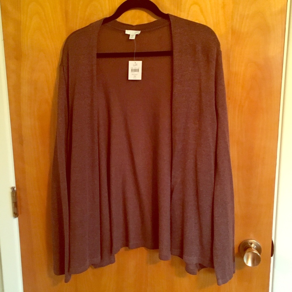 J.Jill linen/rayon cardigan 3X NWT